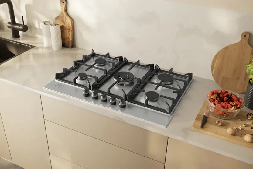 Neff N70 75cm Built-in Gas Hob | T27CIQ8N0 Neff N70 75cm Built-in Gas Hob | T27CIQ8N0