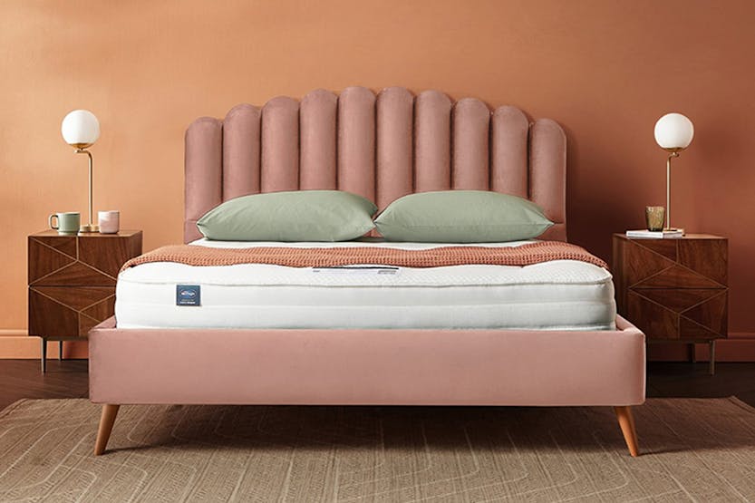 Silentnight | Oriana Bed Frame with Slant Beech Leg | Double | 4ft6 | Colour Options Silentnight | Oriana Bed Frame with Slant Beech Leg | Double | 4ft6 | Colour Options