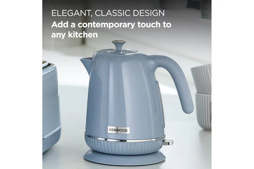Kenwood 1.7L Elegancy Collection Kettle | ZJP11.A0BG | Blue Kenwood 1.7L Elegancy Collection Kettle | ZJP11.A0BG | Blue