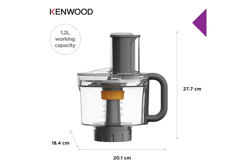 Kenwood Food Processor | Grey/Clear Kenwood Food Processor | Grey/Clear
