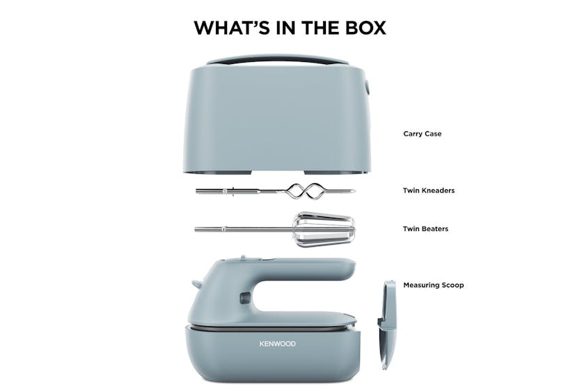 Kenwood QuickMix Go Hand Mixer | Storm Blue Kenwood QuickMix Go Hand Mixer | Storm Blue