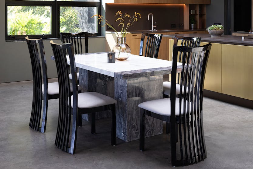 Mainz Rectangular Dining Table | Grey & White Mainz Rectangular Dining Table | Grey & White