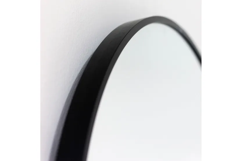 Modena Round Mirror | Black | 120 cm Modena Round Mirror | Black | 120 cm