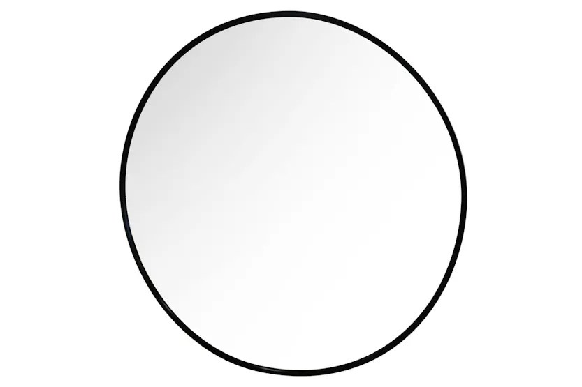Modena Round Mirror | Black | 120 cm Modena Round Mirror | Black | 120 cm