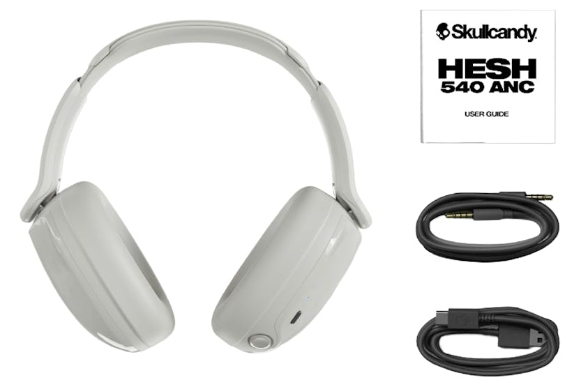 Skullcandy Hesh 540 ANC Wireless Headphones with Active Noise Cancelling | Bone Skullcandy Hesh 540 ANC Wireless Headphones with Active Noise Cancelling | Bone