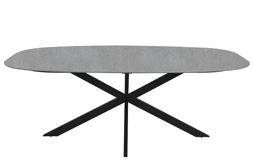 Sadie Oval Dining Table | 200 cm | Grey Sadie Oval Dining Table | 200 cm | Grey
