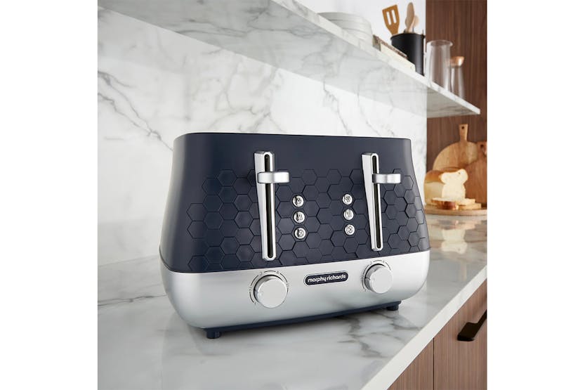 Morphy Richards Cassini 4 Slice Toaster | 243021 | Outer Space Morphy Richards Cassini 4 Slice Toaster | 243021 | Outer Space