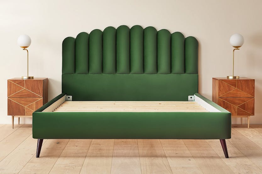 Silentnight | Oriana Bed Frame with Slant Dark Leg | Double | 4ft6 | Colour Options Silentnight | Oriana Bed Frame with Slant Dark Leg | Double | 4ft6 | Colour Options