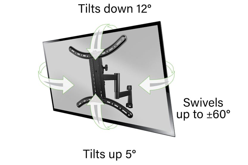 Sanus Full Motion TV Mount for 32"-55" TV’s | FMF418KIT Sanus Full Motion TV Mount for 32"-55" TV’s | FMF418KIT