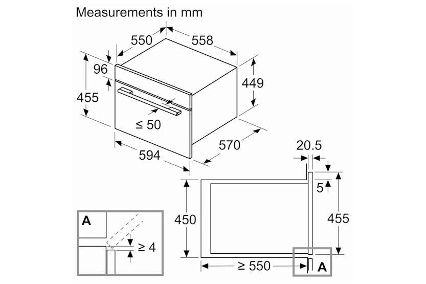 Siemens IQ500 44L 900W Built-in Microwave Oven | CM585AGS1B | Stainless Steel Siemens IQ500 44L 900W Built-in Microwave Oven | CM585AGS1B | Stainless Steel