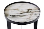 Flora Side Table | Stone Top Flora Side Table | Stone Top