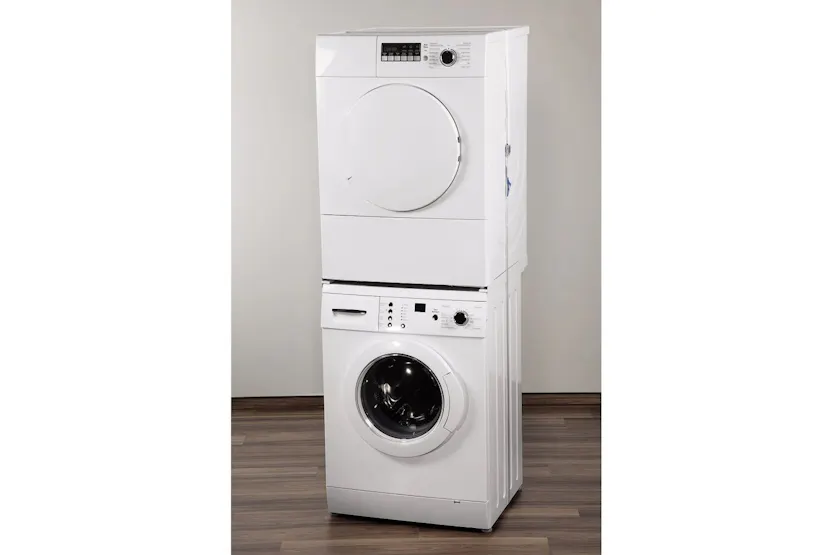XAVAX Intermediate Stacking Kit Open Front For Washing Machine/Dryer | Metal |55 - 66cm XAVAX Intermediate Stacking Kit Open Front For Washing Machine/Dryer | Metal |55 - 66cm