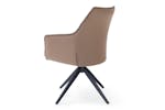 Kayleigh Carver Dining Chair | Swivel | Leather | Cappuccino Kayleigh Carver Dining Chair | Swivel | Leather | Cappuccino