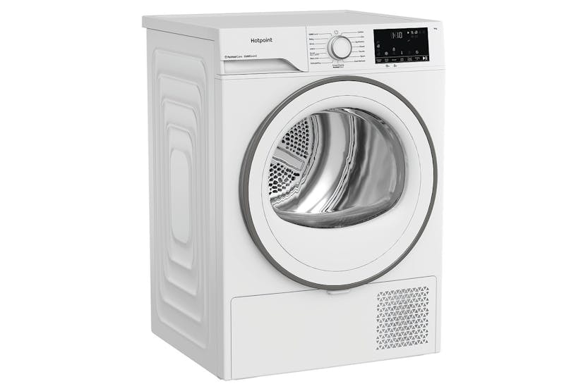 Hotpoint 9kg Freestanding Heat Pump Tumble Dryer - ColdGuard Technology | HHDD90WWIRE Hotpoint 9kg Freestanding Heat Pump Tumble Dryer - ColdGuard Technology | HHDD90WWIRE