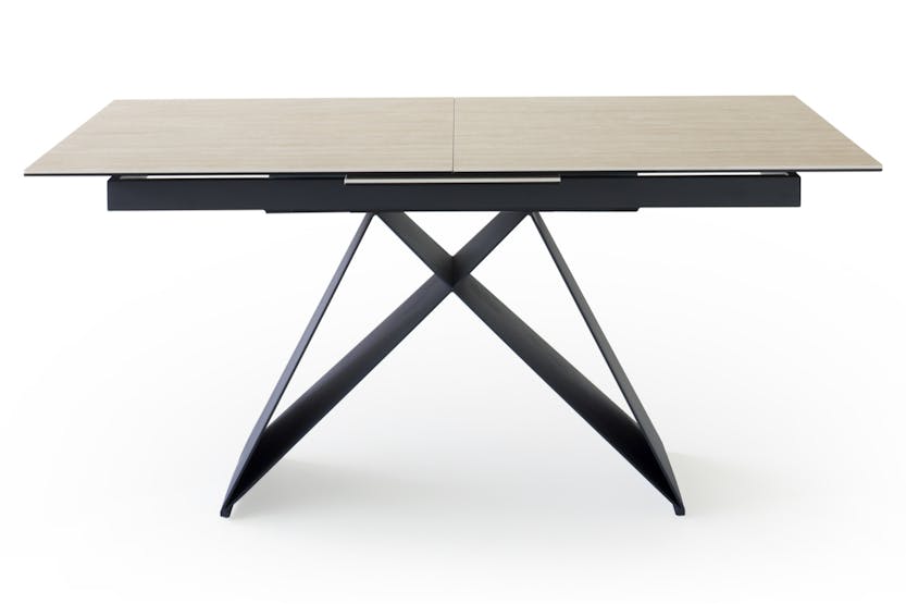 Massimo Rectangular Extending Dining Table | 160 - 200 Cm | Beige Massimo Rectangular Extending Dining Table | 160 - 200 Cm | Beige