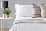 The Linen Room | 300 Thread Count Cotton Oxford Melissa Pillowcase Pair | Biscuit The Linen Room | 300 Thread Count Cotton Oxford Melissa Pillowcase Pair | Biscuit