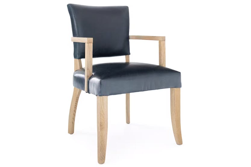 Pryce Carver Dining Chair | Navy Pryce Carver Dining Chair | Navy