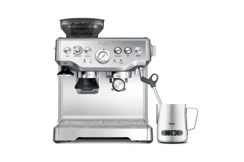 Sage Barista Express Espresso Coffee Machine | BES875UK | Brushed Stainless Steel Sage Barista Express Espresso Coffee Machine | BES875UK | Brushed Stainless Steel