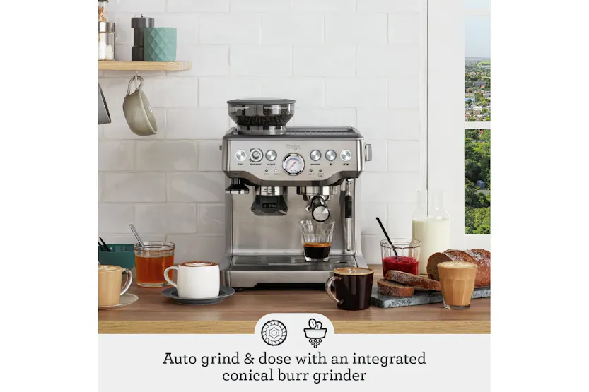 Sage Barista Express Espresso Coffee Machine | BES875UK | Brushed Stainless Steel Sage Barista Express Espresso Coffee Machine | BES875UK | Brushed Stainless Steel