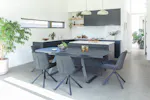 Bas Dining Chair | Swivel | Grey Bas Dining Chair | Swivel | Grey