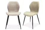 Davis Dining Chairs | Cream | Set of 2 Davis Dining Chairs | Cream | Set of 2
