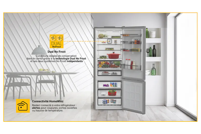 Whirlpool Freestanding American Fridge Freezer | WHG26574WXK5UK Whirlpool Freestanding American Fridge Freezer | WHG26574WXK5UK