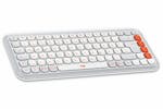 Logitech POP Icon Combo Wireless Keyboard and Mouse | Off White/Orange Logitech POP Icon Combo Wireless Keyboard and Mouse | Off White/Orange
