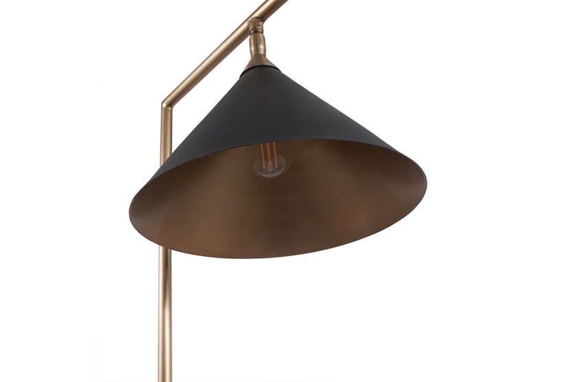 Zeta Floor Lamp | Gold/Black Zeta Floor Lamp | Gold/Black