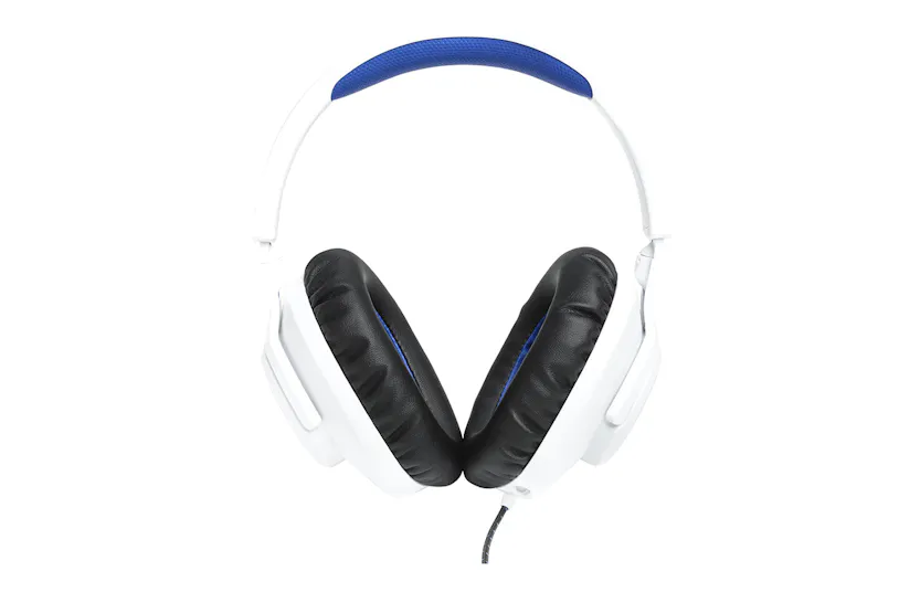 JBL Quantum 100P Console Gaming Headset | White/Blue JBL Quantum 100P Console Gaming Headset | White/Blue
