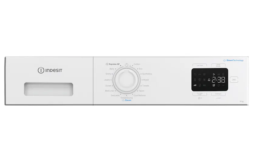 Indesit 9kg Heat Pump Tumble Dryer | IDHE90WIRE Indesit 9kg Heat Pump Tumble Dryer | IDHE90WIRE