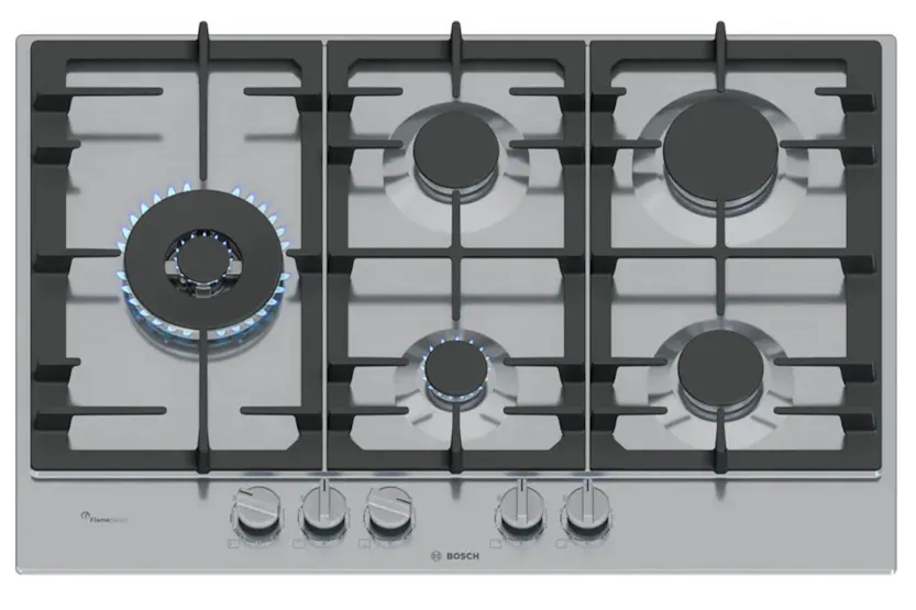 Bosch Series 6 75cm Built-in Gas Hob | PCS7A5I90 Bosch Series 6 75cm Built-in Gas Hob | PCS7A5I90