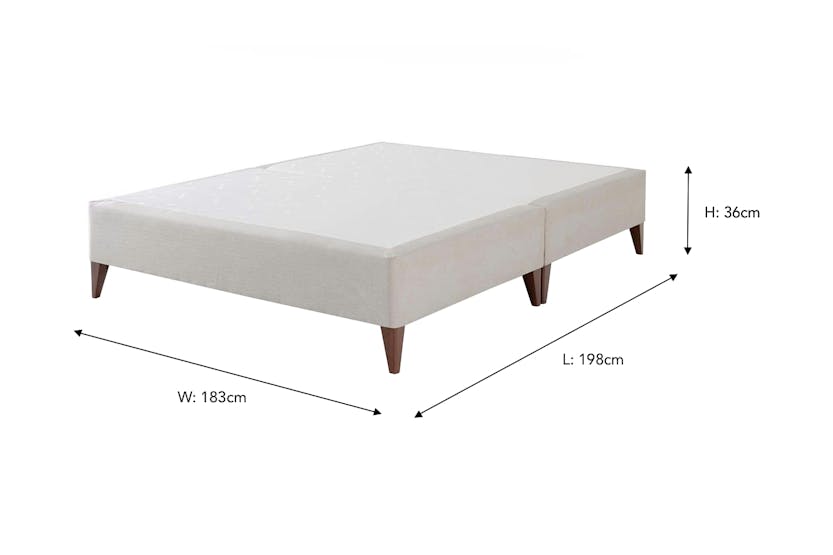 Briody | Ora Base with Dark Leg | Super King | 6ft | Colour Options Briody | Ora Base with Dark Leg | Super King | 6ft | Colour Options