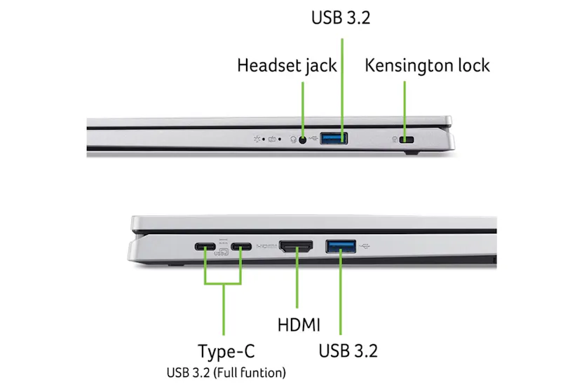 Acer Aspire Go AG15-71P-59QP 15" Intel Core i5 | 8 GB | 512 GB | Silver Acer Aspire Go AG15-71P-59QP 15" Intel Core i5 | 8 GB | 512 GB | Silver