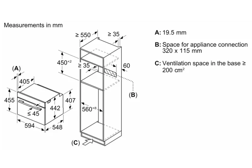 Siemens IQ700 Built-in Compact Oven with Microwave | CM778GNB1B Siemens IQ700 Built-in Compact Oven with Microwave | CM778GNB1B