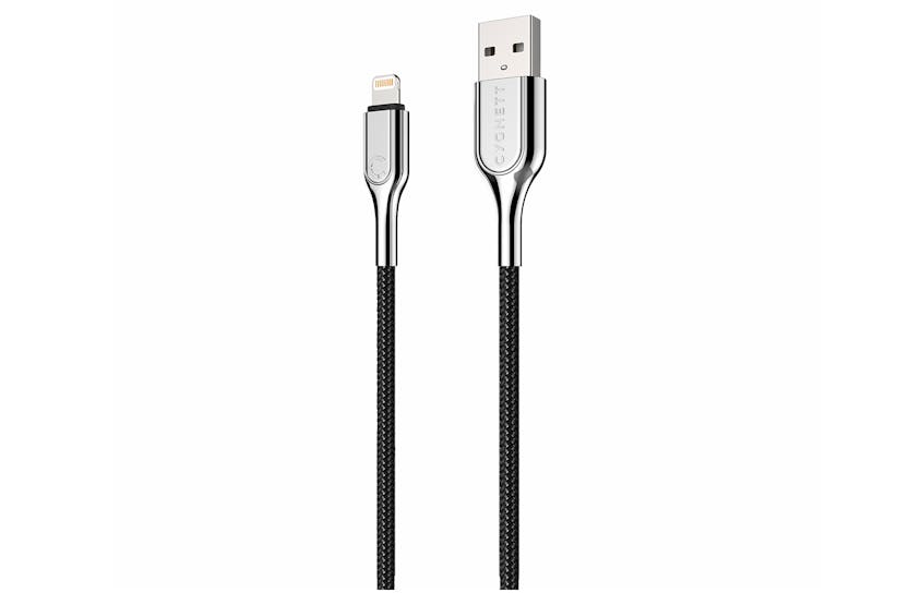 Cygnett Armoured Lightning to USB-A Cable | 2m | Black Cygnett Armoured Lightning to USB-A Cable | 2m | Black