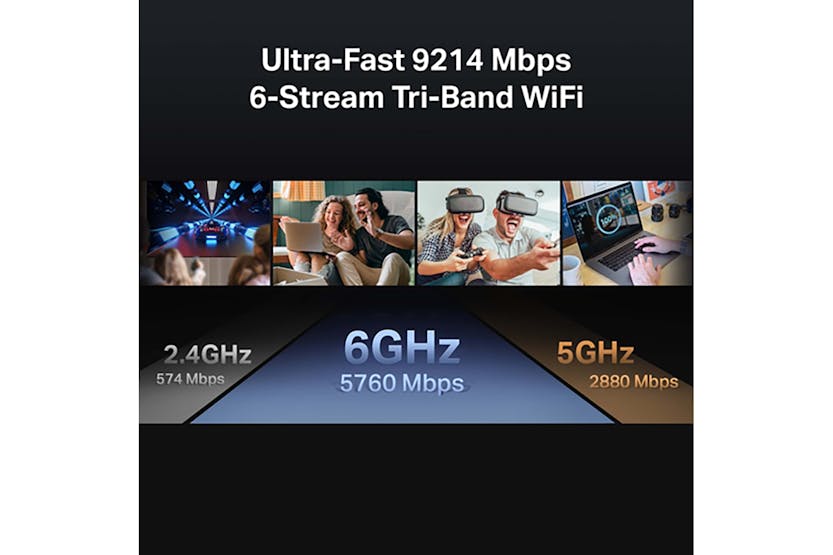 TP-Link Archer BE9300 Tri-Band Wi-Fi 7 Router | Black TP-Link Archer BE9300 Tri-Band Wi-Fi 7 Router | Black