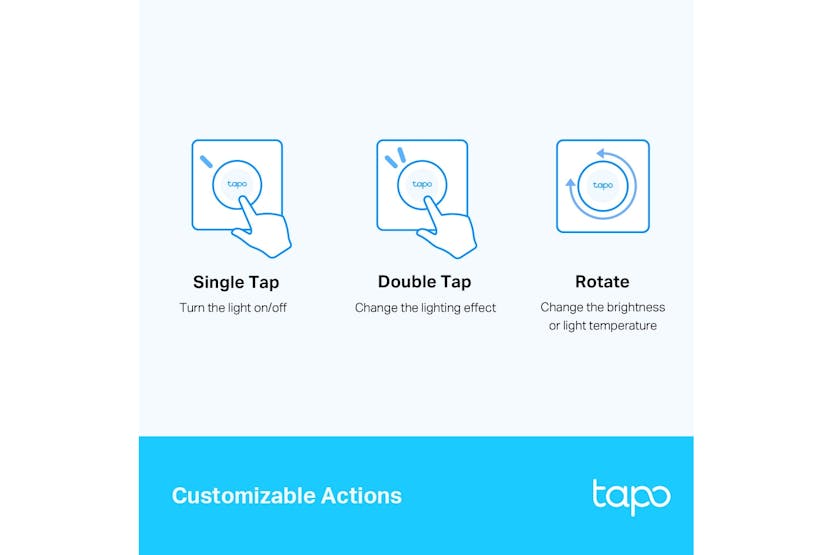 TP-Link Tapo Smart Remote Dimmer Switch | White TP-Link Tapo Smart Remote Dimmer Switch | White