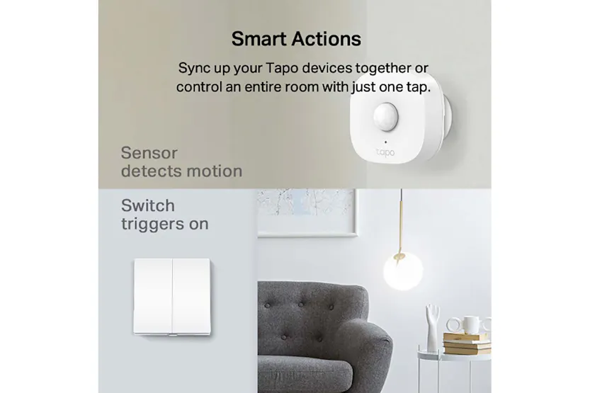 TP-Link Tapo 2-Gang 1-Way Smart Switch | White TP-Link Tapo 2-Gang 1-Way Smart Switch | White