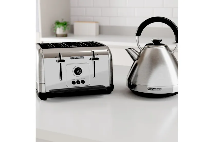 Morphy Richards 1.5L Venture Pyramid Kettle | Silver |100130 Morphy Richards 1.5L Venture Pyramid Kettle | Silver |100130