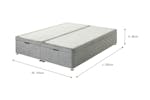 King Koil | Deluxe Ottoman Base | King | 5ft | Grey King Koil | Deluxe Ottoman Base | King | 5ft | Grey