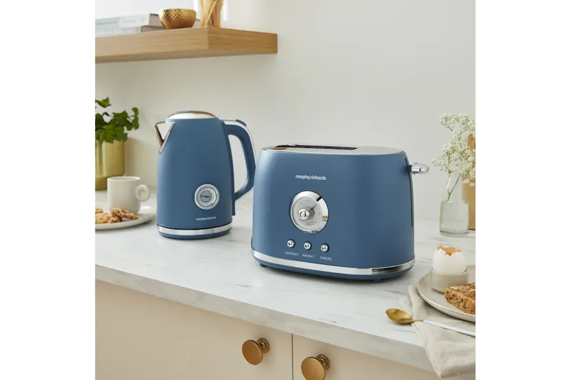 Morphy Richards Boutique 2 Slice Toaster | 980602 | Thunder Blue Morphy Richards Boutique 2 Slice Toaster | 980602 | Thunder Blue