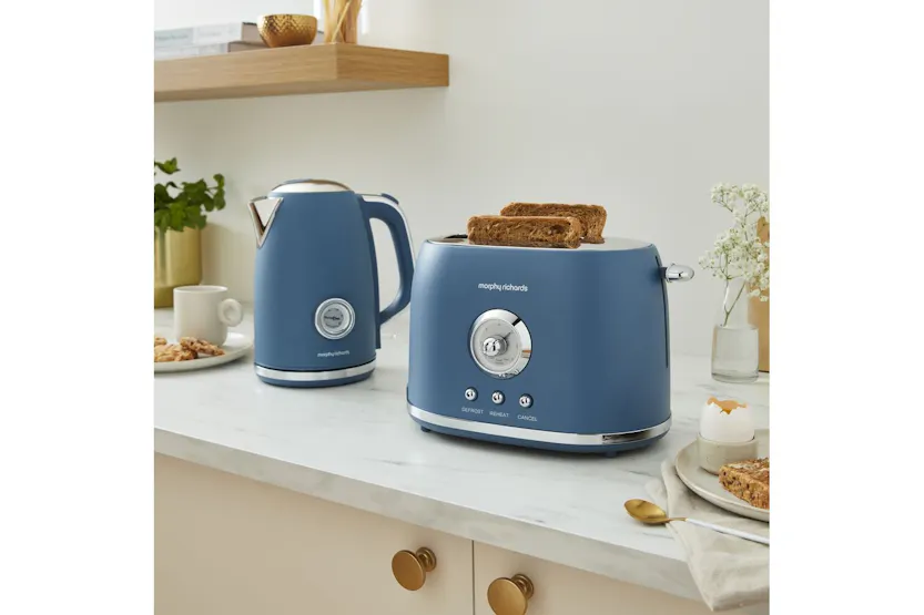 Morphy Richards Boutique 2 Slice Toaster | 980602 | Thunder Blue Morphy Richards Boutique 2 Slice Toaster | 980602 | Thunder Blue