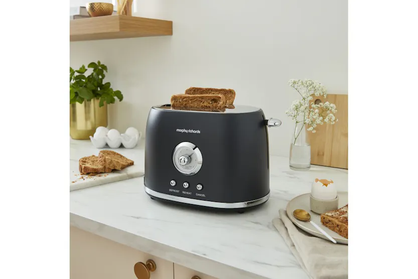 Morphy Richards Boutique 2 Slice Toaster | 980603 | Graphite Morphy Richards Boutique 2 Slice Toaster | 980603 | Graphite