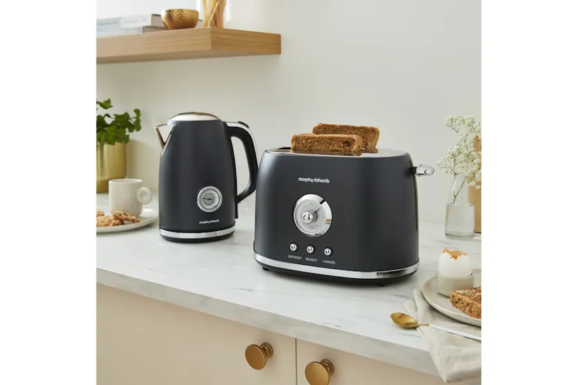Morphy Richards Boutique 2 Slice Toaster | 980603 | Graphite Morphy Richards Boutique 2 Slice Toaster | 980603 | Graphite