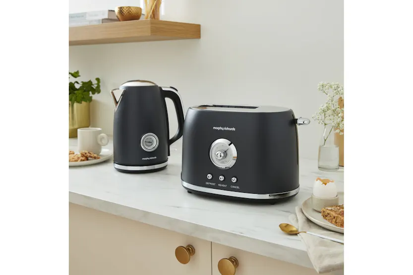 Morphy Richards Boutique 2 Slice Toaster | 980603 | Graphite Morphy Richards Boutique 2 Slice Toaster | 980603 | Graphite