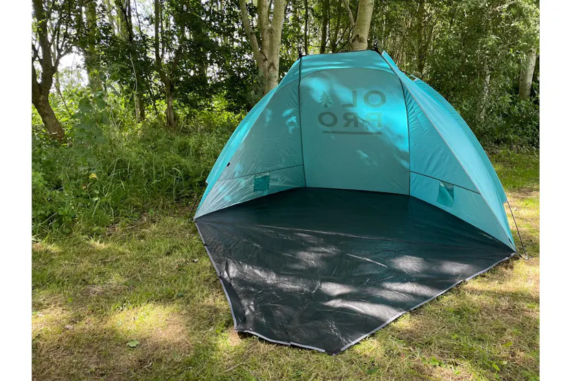 Beach Tent Orange | Lightweight Shelter | 180t Pe Groundsheet | Open Size 120x260x120cm Beach Tent Orange | Lightweight Shelter | 180t Pe Groundsheet | Open Size 120x260x120cm