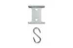 Awning Rail Hanger With S Hook 6pcs 6mm 4mm | Campervan Camping Accessory | Durable Polymer Material | Size 54x50mm Awning Rail Hanger With S Hook 6pcs 6mm 4mm | Campervan Camping Accessory | Durable Polymer Material | Size 54x50mm
