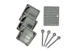 Caravan Jack Pads With Pins | Heavy-duty Polypropylene | Pack Of 4 Caravan Jack Pads With Pins | Heavy-duty Polypropylene | Pack Of 4