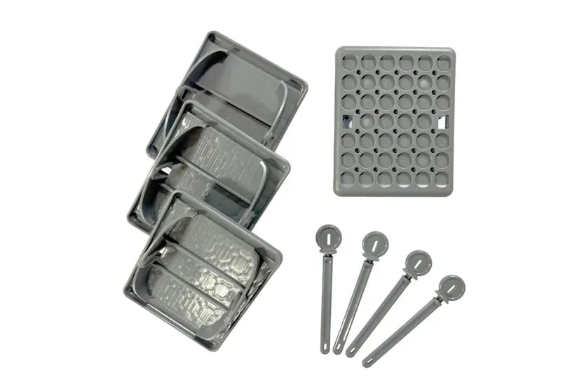 Caravan Jack Pads With Pins | Heavy-duty Polypropylene | Pack Of 4 Caravan Jack Pads With Pins | Heavy-duty Polypropylene | Pack Of 4