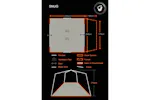 Snug Poled Tailgate Campervan Awning | Polyester | Drive-away Snug Poled Tailgate Campervan Awning | Polyester | Drive-away